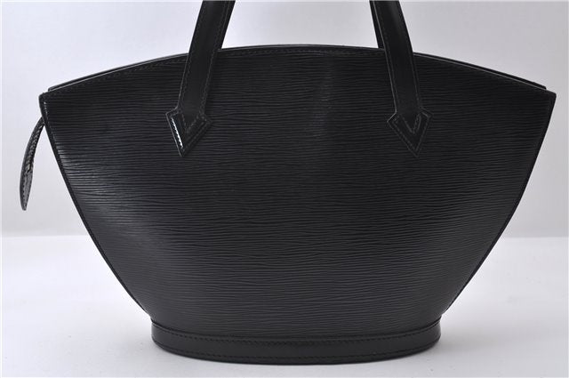 Authentic LOUIS VUITTON Epi Saint Jacques Hand Bag Black M52272 LV 8594C
