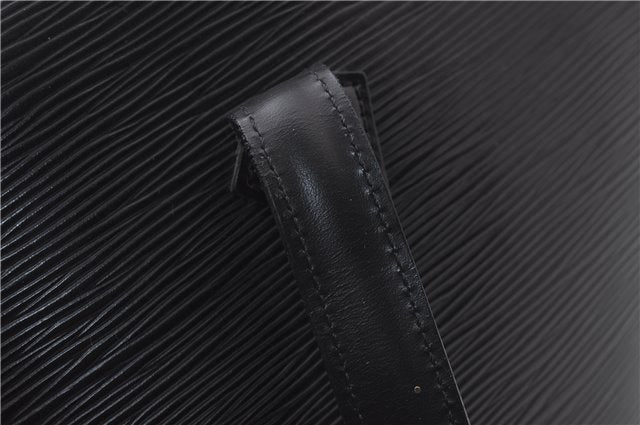 Authentic LOUIS VUITTON Epi Saint Jacques Hand Bag Black M52272 LV 8594C