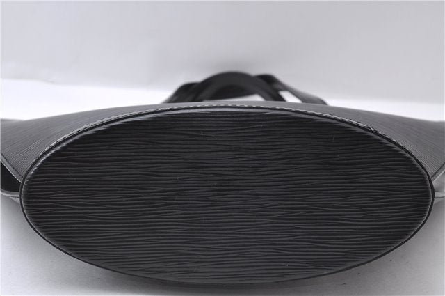 Authentic LOUIS VUITTON Epi Saint Jacques Hand Bag Black M52272 LV 8594C