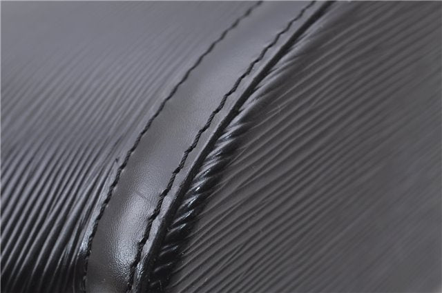 Authentic LOUIS VUITTON Epi Saint Jacques Hand Bag Black M52272 LV 8594C