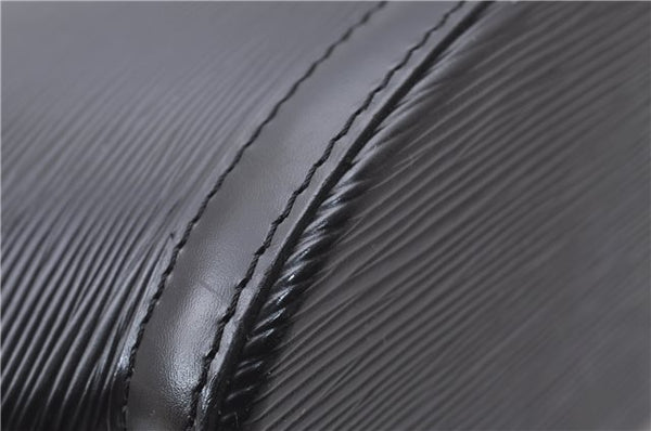 Authentic LOUIS VUITTON Epi Saint Jacques Hand Bag Black M52272 LV 8594C