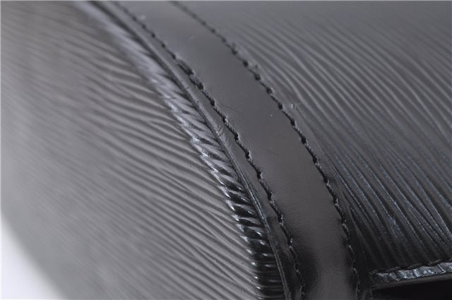 Authentic LOUIS VUITTON Epi Saint Jacques Hand Bag Black M52272 LV 8594C