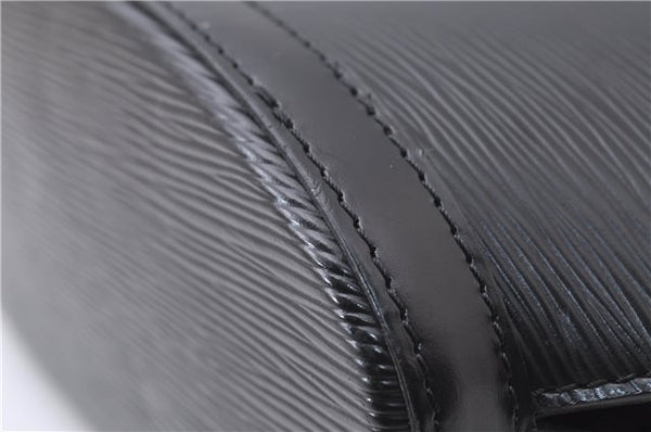 Authentic LOUIS VUITTON Epi Saint Jacques Hand Bag Black M52272 LV 8594C