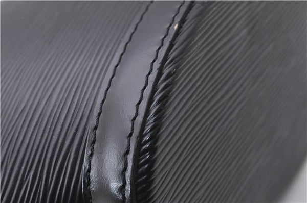 Authentic LOUIS VUITTON Epi Saint Jacques Hand Bag Black M52272 LV 8594C