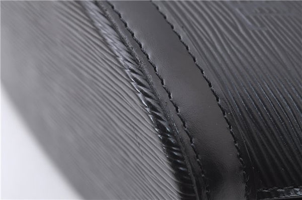 Authentic LOUIS VUITTON Epi Saint Jacques Hand Bag Black M52272 LV 8594C