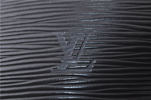 Authentic LOUIS VUITTON Epi Saint Jacques Hand Bag Black M52272 LV 8594C