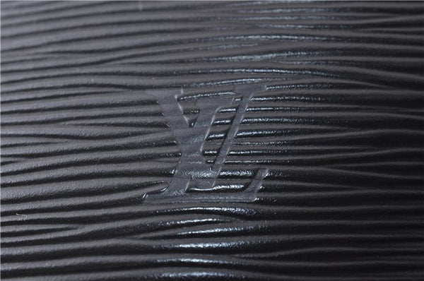 Authentic LOUIS VUITTON Epi Saint Jacques Hand Bag Black M52272 LV 8594C