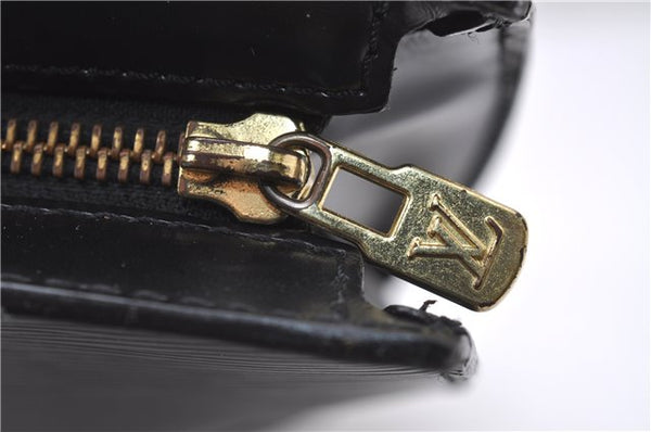 Authentic LOUIS VUITTON Epi Saint Jacques Hand Bag Black M52272 LV 8594C