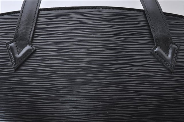 Authentic LOUIS VUITTON Epi Saint Jacques Hand Bag Black M52272 LV 8594C