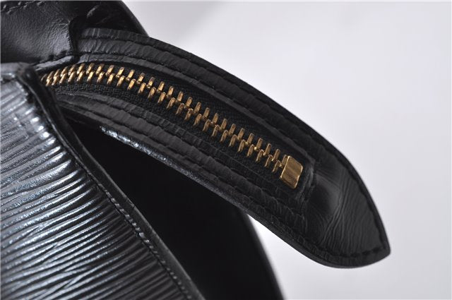 Authentic LOUIS VUITTON Epi Saint Jacques Hand Bag Black M52272 LV 8594C