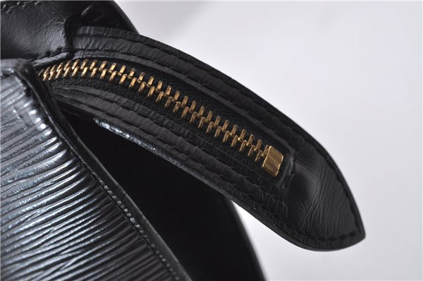 Authentic LOUIS VUITTON Epi Saint Jacques Hand Bag Black M52272 LV 8594C