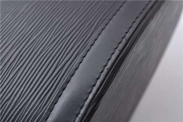 Authentic LOUIS VUITTON Epi Saint Jacques Hand Bag Black M52272 LV 8594C