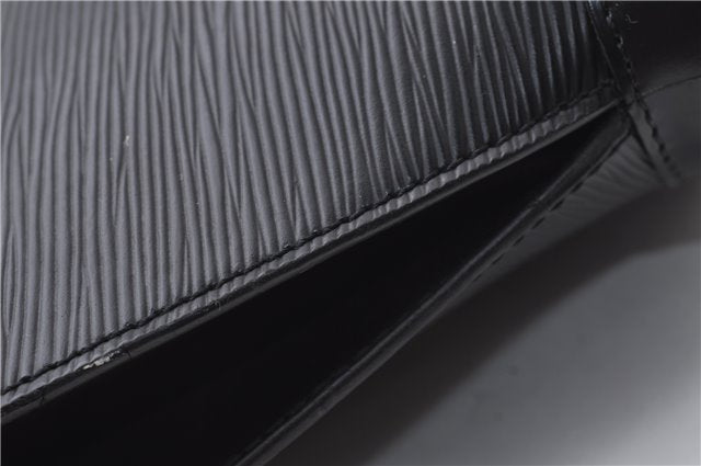 Authentic LOUIS VUITTON Epi Saint Jacques Hand Bag Black M52272 LV 8594C