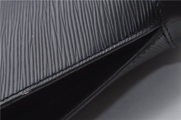 Authentic LOUIS VUITTON Epi Saint Jacques Hand Bag Black M52272 LV 8594C