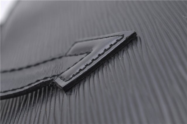 Authentic LOUIS VUITTON Epi Saint Jacques Hand Bag Black M52272 LV 8594C