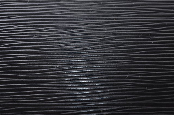 Authentic LOUIS VUITTON Epi Saint Jacques Hand Bag Black M52272 LV 8594C