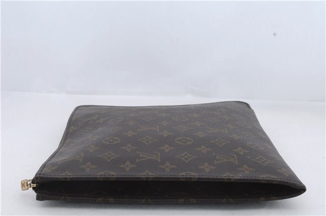 Auth LOUIS VUITTON Monogram Poche Documents 33 Document case M53457 LV 8597C