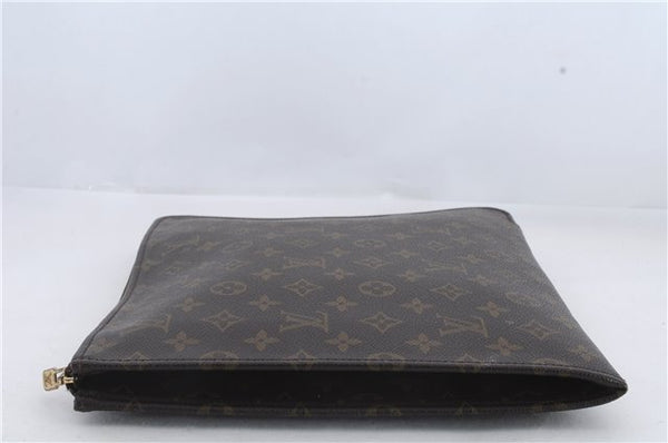 Auth LOUIS VUITTON Monogram Poche Documents 33 Document case M53457 LV 8597C