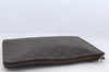 Auth LOUIS VUITTON Monogram Poche Documents 33 Document case M53457 LV 8597C