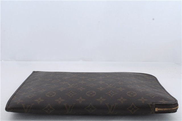 Auth LOUIS VUITTON Monogram Poche Documents 33 Document case M53457 LV 8597C