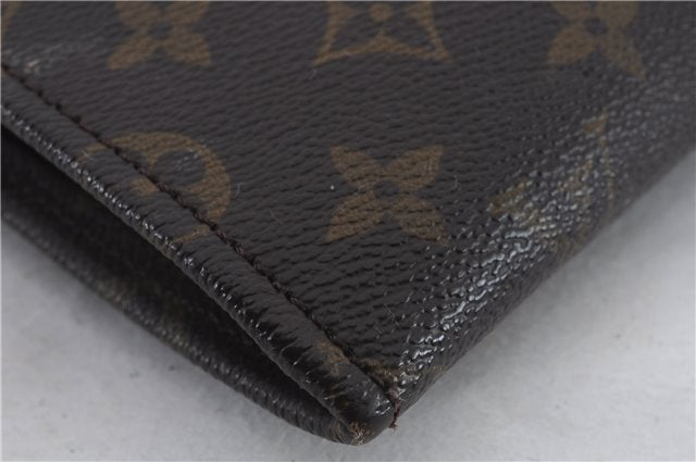 Auth LOUIS VUITTON Monogram Poche Documents 33 Document case M53457 LV 8597C