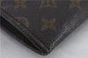 Auth LOUIS VUITTON Monogram Poche Documents 33 Document case M53457 LV 8597C