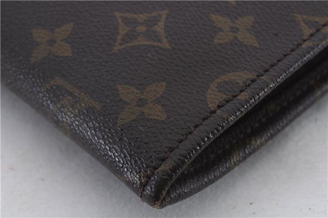 Auth LOUIS VUITTON Monogram Poche Documents 33 Document case M53457 LV 8597C