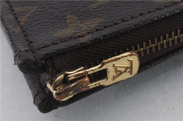 Auth LOUIS VUITTON Monogram Poche Documents 33 Document case M53457 LV 8597C