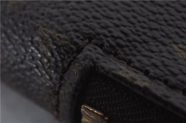 Auth LOUIS VUITTON Monogram Poche Documents 33 Document case M53457 LV 8597C