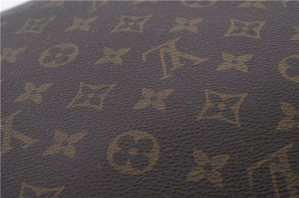 Auth LOUIS VUITTON Monogram Poche Documents 33 Document case M53457 LV 8597C