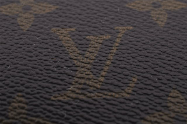 Auth LOUIS VUITTON Monogram Poche Documents 33 Document case M53457 LV 8597C