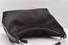 Authentic GUCCI Shoulder Hand Bag Purse Nylon Leather Brown 8599C