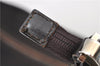 Authentic GUCCI Shoulder Hand Bag Purse Nylon Leather Brown 8599C