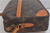 Auth LOUIS VUITTON Monogram Trocadero 27 Shoulder Cross Body Bag M51274 LV 8600C