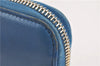 Authentic PRADA Saffiano Leather Long Wallet Purse Blue Box 8600F