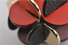Auth Louis Vuitton Monogram Porte Cles Flowering Key Ring Brown M67289 Box 8601F