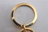 Auth Louis Vuitton Monogram Porte Cles Flowering Key Ring Brown M67289 Box 8601F