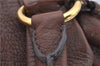 Authentic PRADA Vintage Leather Nappa 2Way Shoulder Tote Bag Brown 8603F