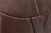 Authentic PRADA Vintage Leather Nappa 2Way Shoulder Tote Bag Brown 8603F