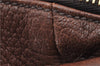 Authentic PRADA Vintage Leather Nappa 2Way Shoulder Tote Bag Brown 8603F