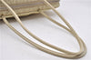 Authentic PRADA Nylon Leather Shoulder Hand Bag Purse Ivory 8605C