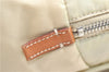 Authentic PRADA Nylon Leather Shoulder Hand Bag Purse Ivory 8605C