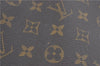 Authentic Louis Vuitton Monogram Sac Plat Hand Bag M51140 LV Junk 8608C