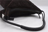 Authentic GUCCI Shoulder Hand Bag Purse Suede Leather 0013770 Brown 8609C