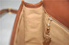 Auth GUCCI Micro GG Web Sherry Line Shoulder Cross Bag PVC Leather Brown 8610C