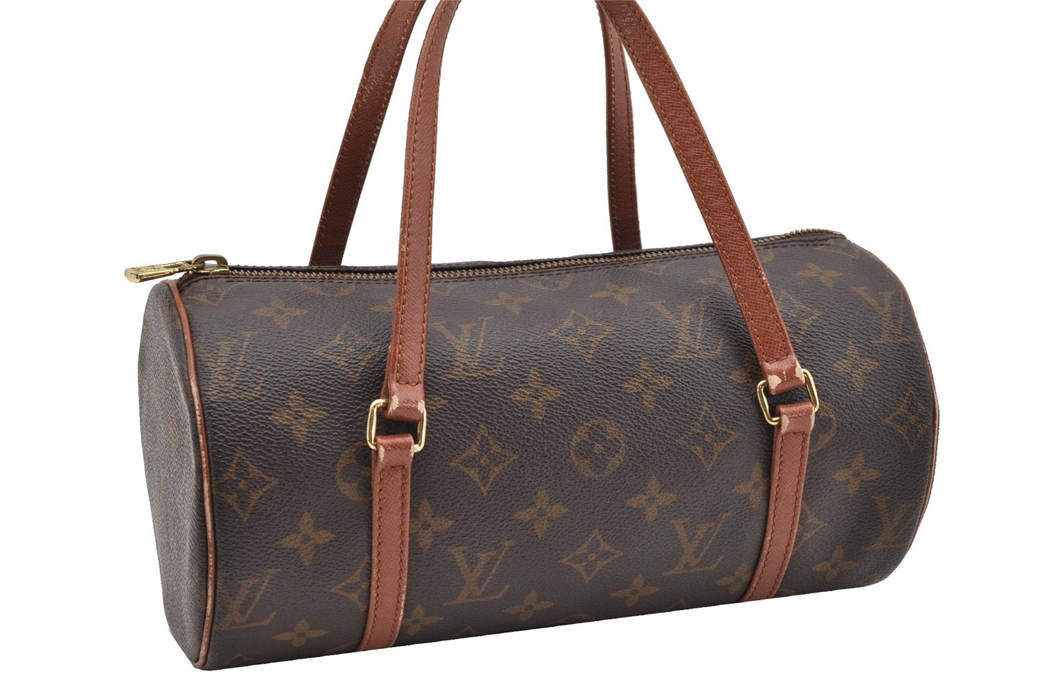 Authentic Louis Vuitton Monogram Papillon 26 Hand Bag Old Model LV 8610F