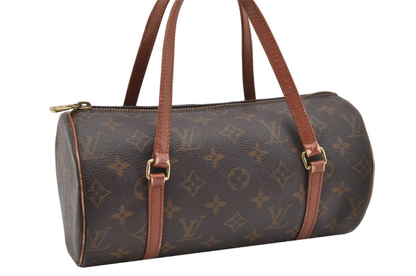 Authentic Louis Vuitton Monogram Papillon 26 Hand Bag Old Model LV 8610F