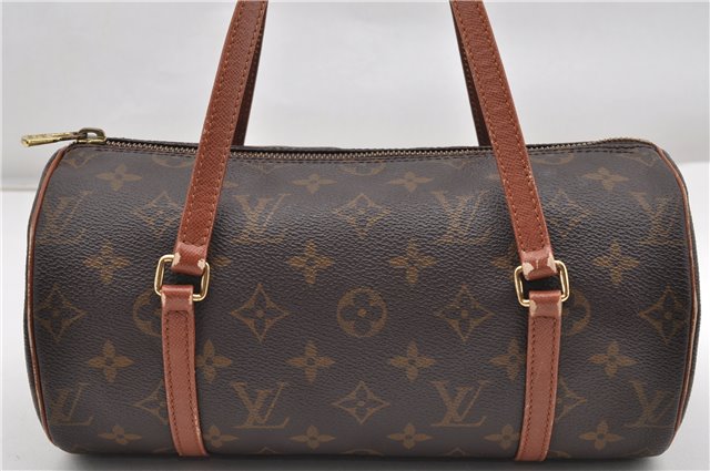 Authentic Louis Vuitton Monogram Papillon 26 Hand Bag Old Model LV 8610F