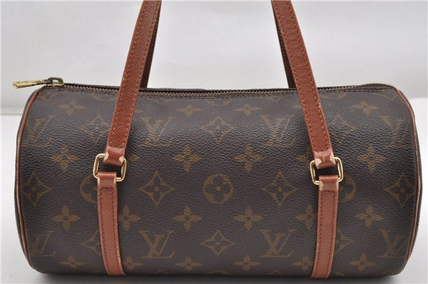 Authentic Louis Vuitton Monogram Papillon 26 Hand Bag Old Model LV 8610F