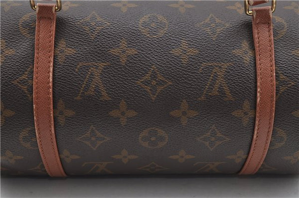 Authentic Louis Vuitton Monogram Papillon 26 Hand Bag Old Model LV 8610F